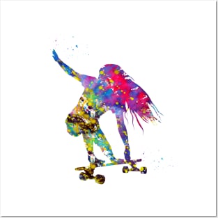 Skateboarder Posters and Art